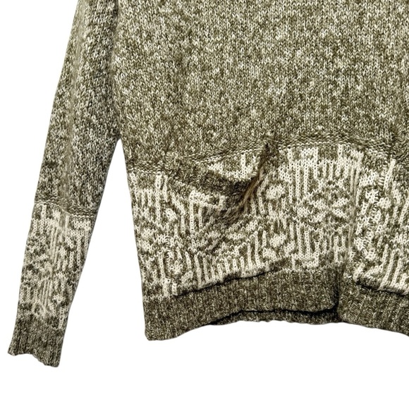 Urban Outfitters Ecoté Green Wool Blend Patch Pocket Women’s Sweater Sz M - Picture 6 of 12
